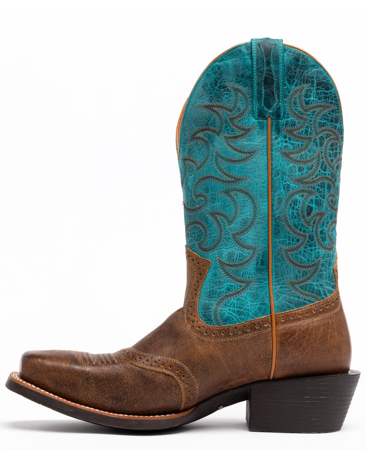 Image #3 - Cody James Men's Brown Western Boots - Square Toe, , hi-res