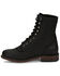 Image #3 - Justin Women's McKean Lace-Up Boots - Round Toe, Black, hi-res