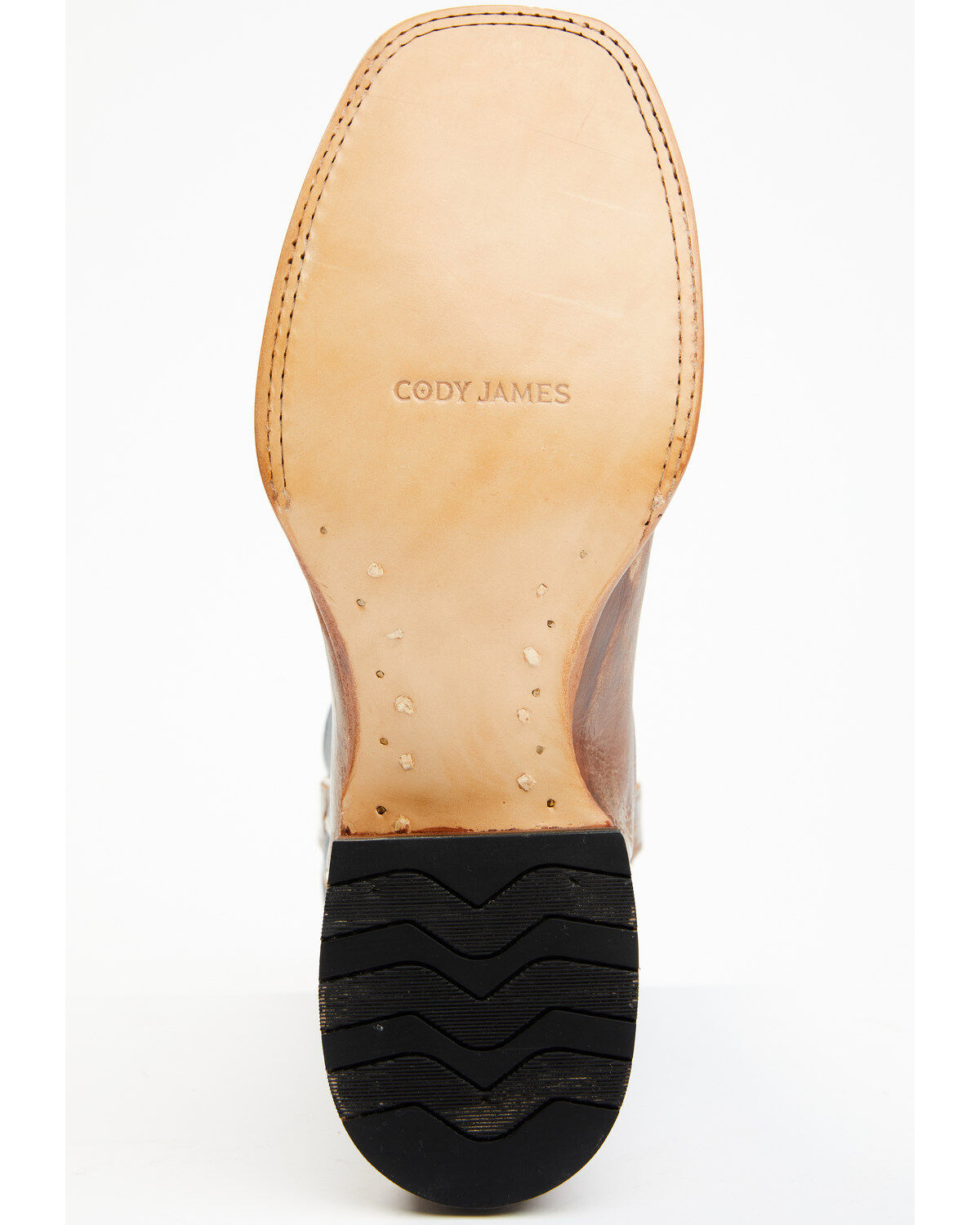 Image #14 - Cody James® Men's Square Toe Western Boots, Navy, hi-res