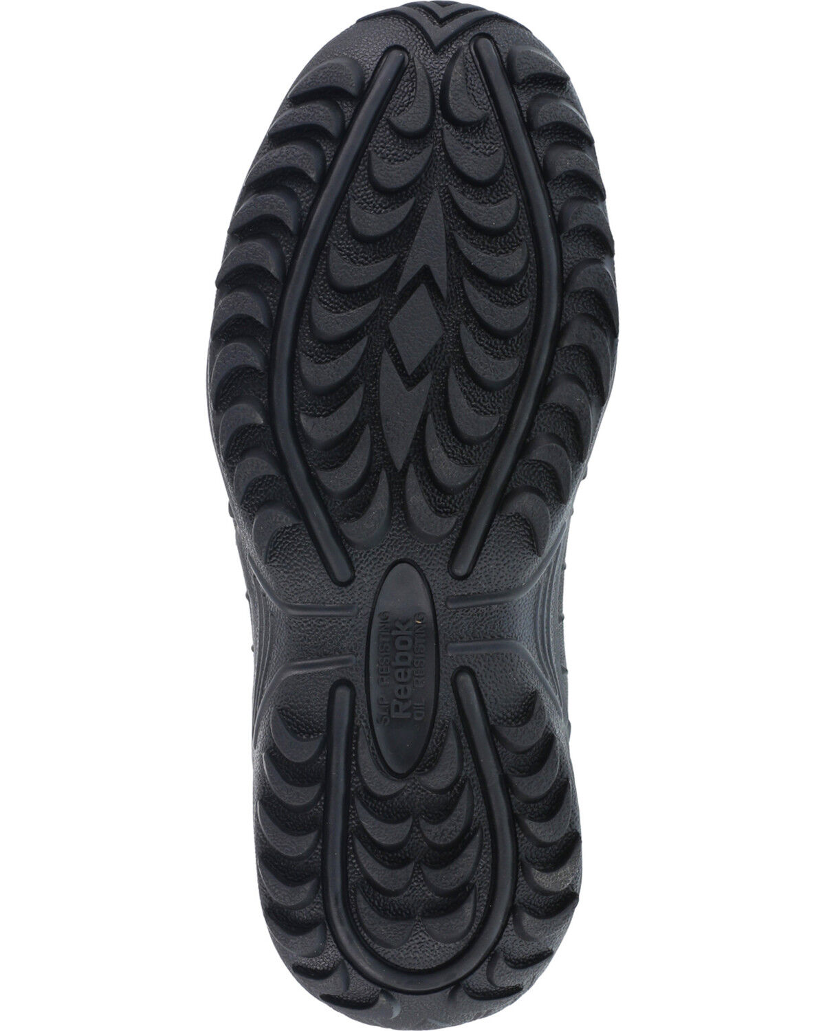 Image #5 - Reebok Men's 8" Lace-Up Black Side-Zip Work Boots - Composite Toe, Black, hi-res