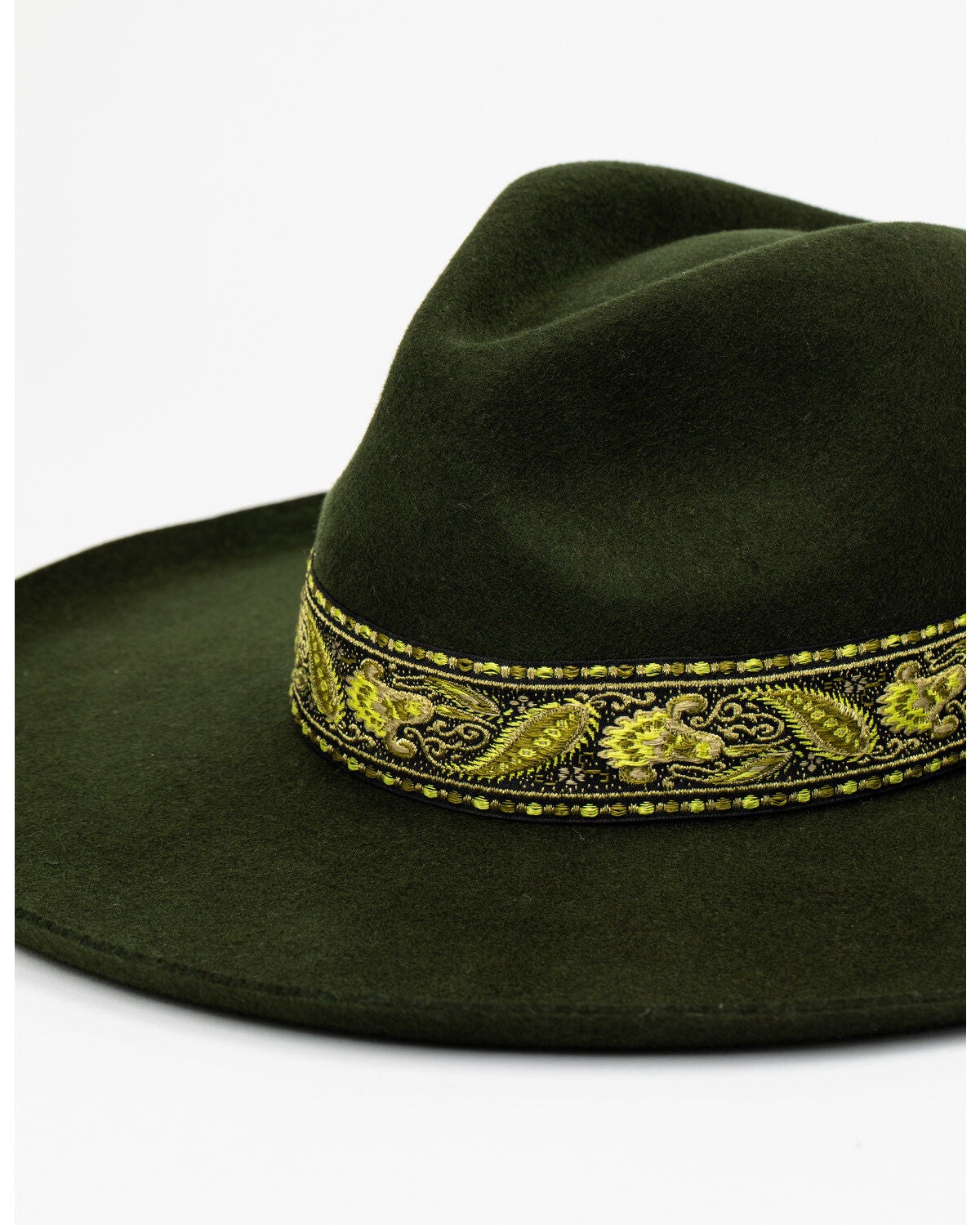 Forest Green Melodic Fedora Hat | Boot Barn
