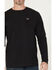 Image #4 - Ariat Men's Rebar Cotton Strong Hardhead Long Sleeve T-Shirt, Black, hi-res
