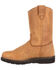 Image #4 - Georgia Men's Farm & Ranch Wellington CC Work Boots, Tan, hi-res