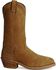 Abilene Men's 12" Safety Toe Western Work Boots, Dirty Brn, hi-res