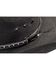 Image #2 - Bullhide Country Strong Palm Leaf Straw Cowboy Hat, Black, hi-res