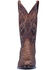 Image #5 - Dan Post Men's Manning Exotic Python Western Boots - Medium Toe, Bay Apache, hi-res