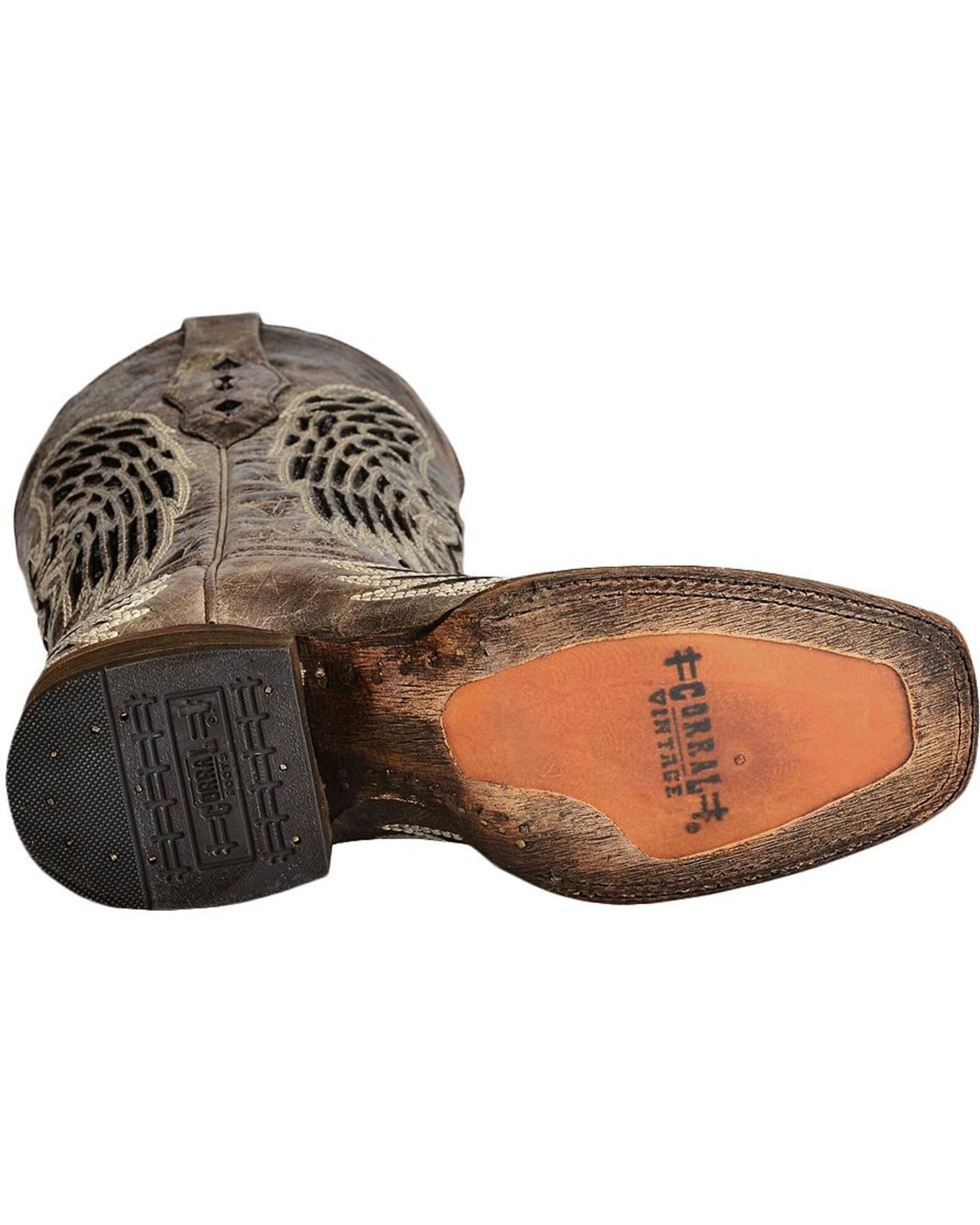 Corral angel wing cross cowgirl boots online