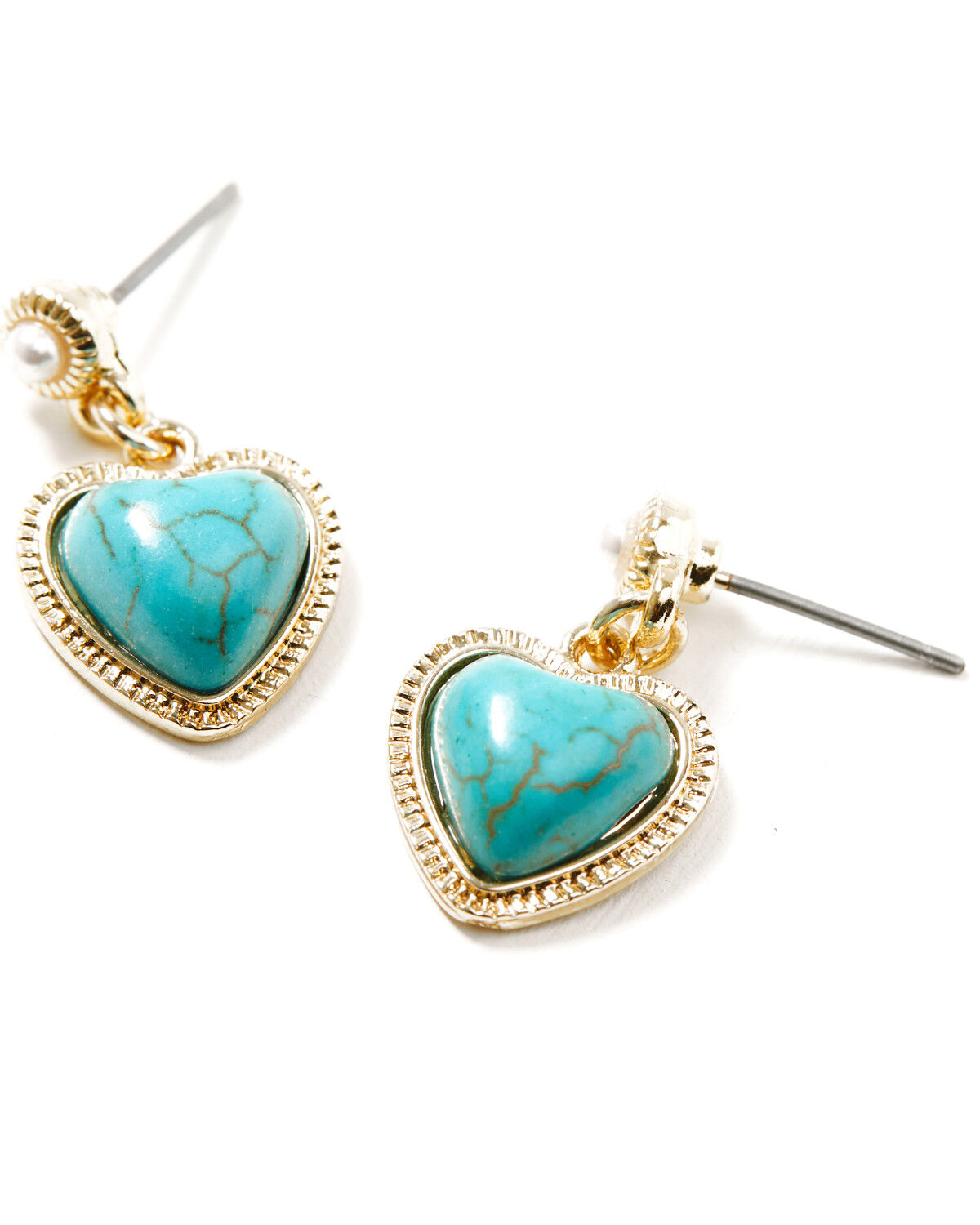 Image #3 - Shyanne Women's Moon And Heart Earring Set - 23 Piece, Gold, hi-res