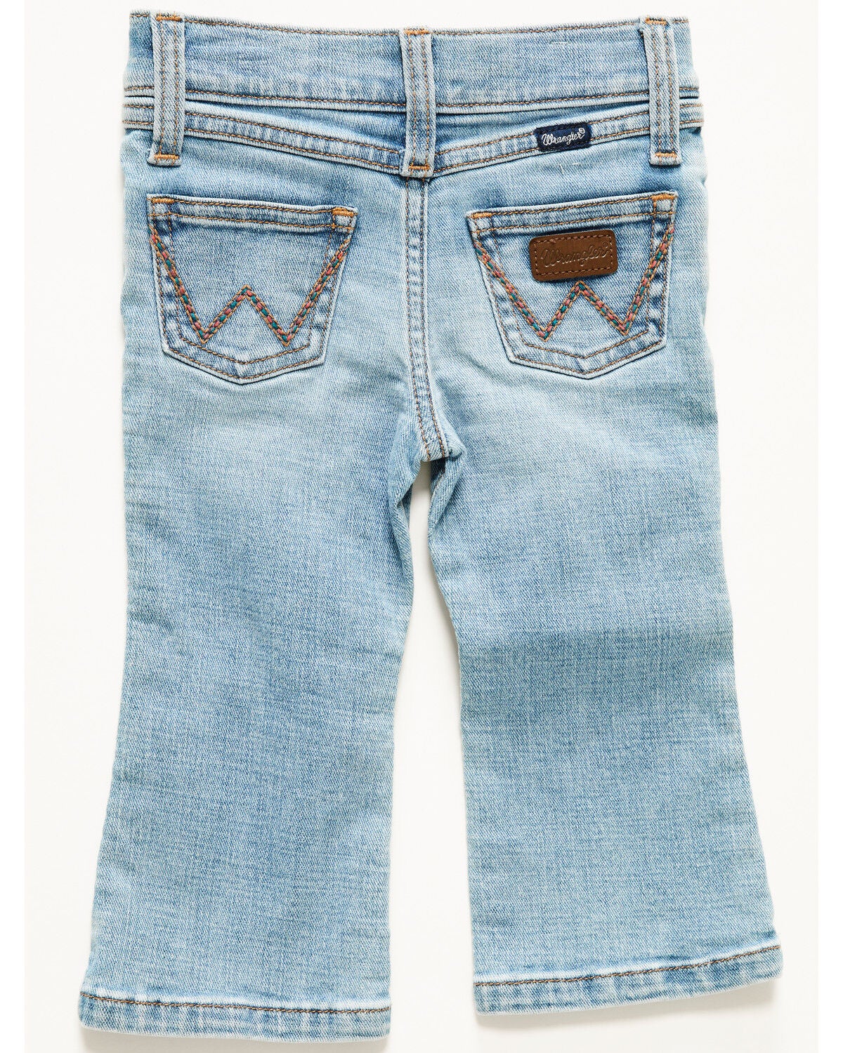 Wrangler Infant Girls' Kelsey Light Wash Bootcut Jeans, Light Wash, hi-res