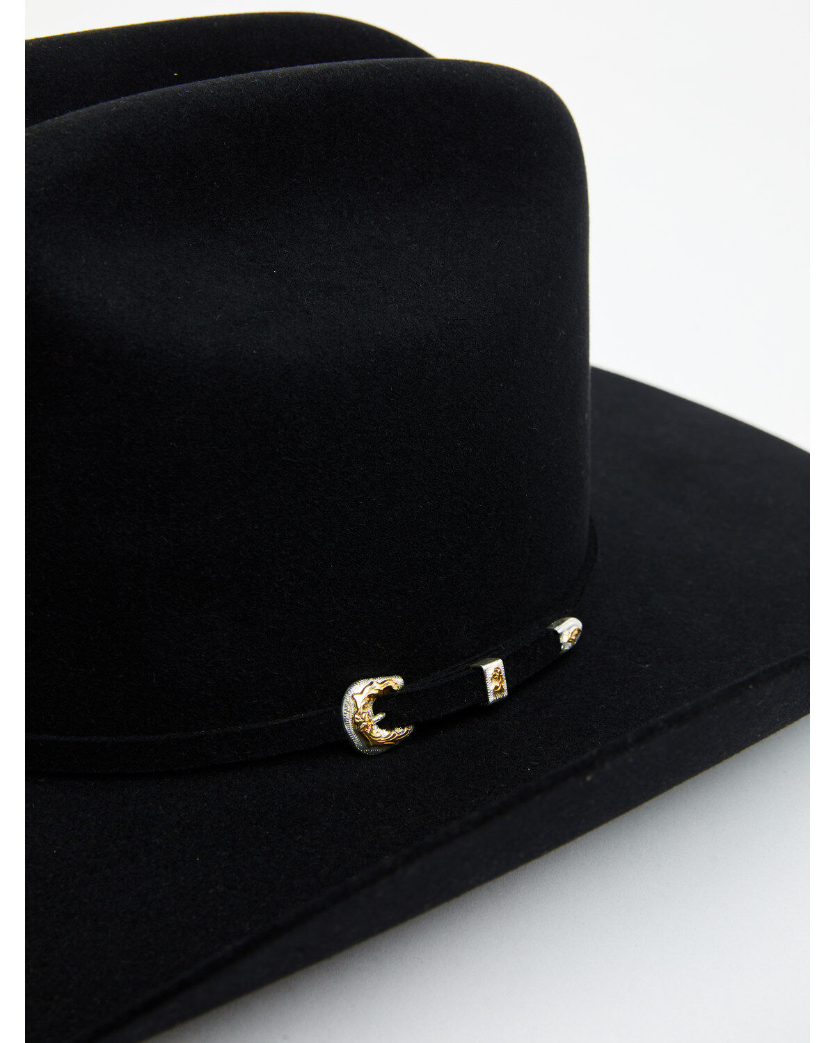 Image #2 - Cody James Black 1978® Salinas 20X Felt Cowboy Hat, Black, hi-res
