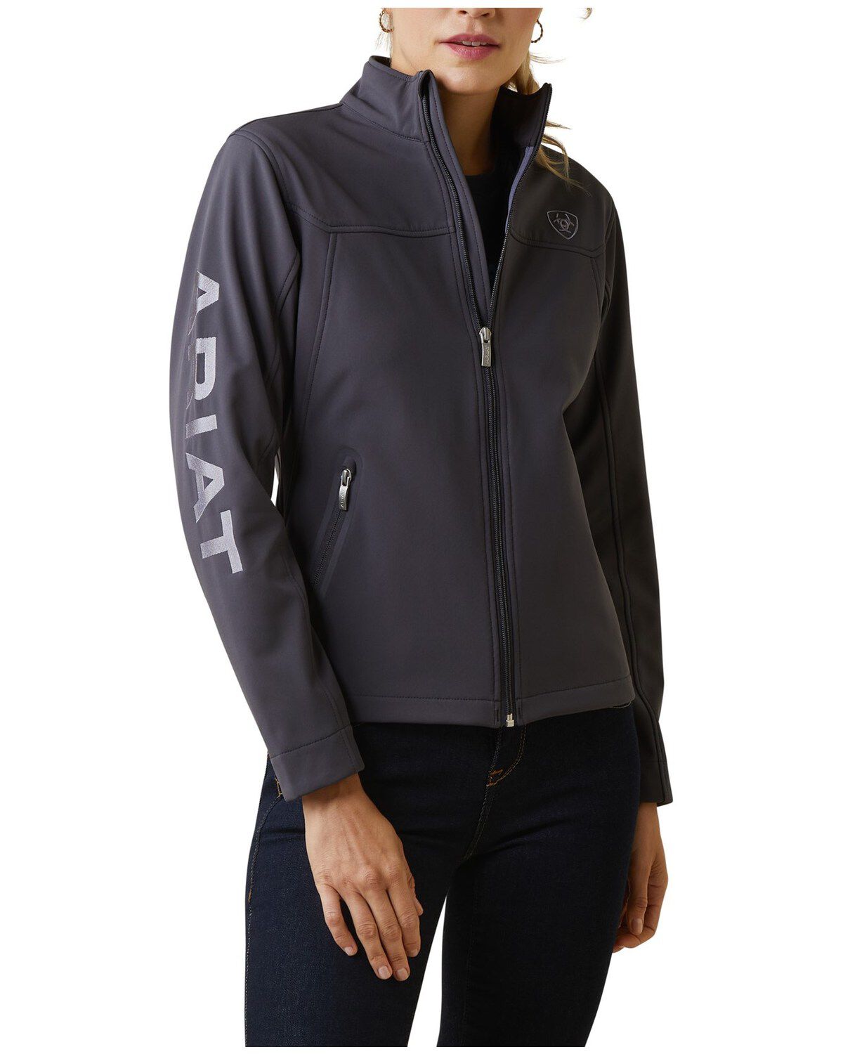 Image #1 - Ariat Women's New Team Softshell Jacket, , hi-res
