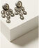 Paige Wallace Women's Silver Concho Dangle Earrings, Turquoise, hi-res