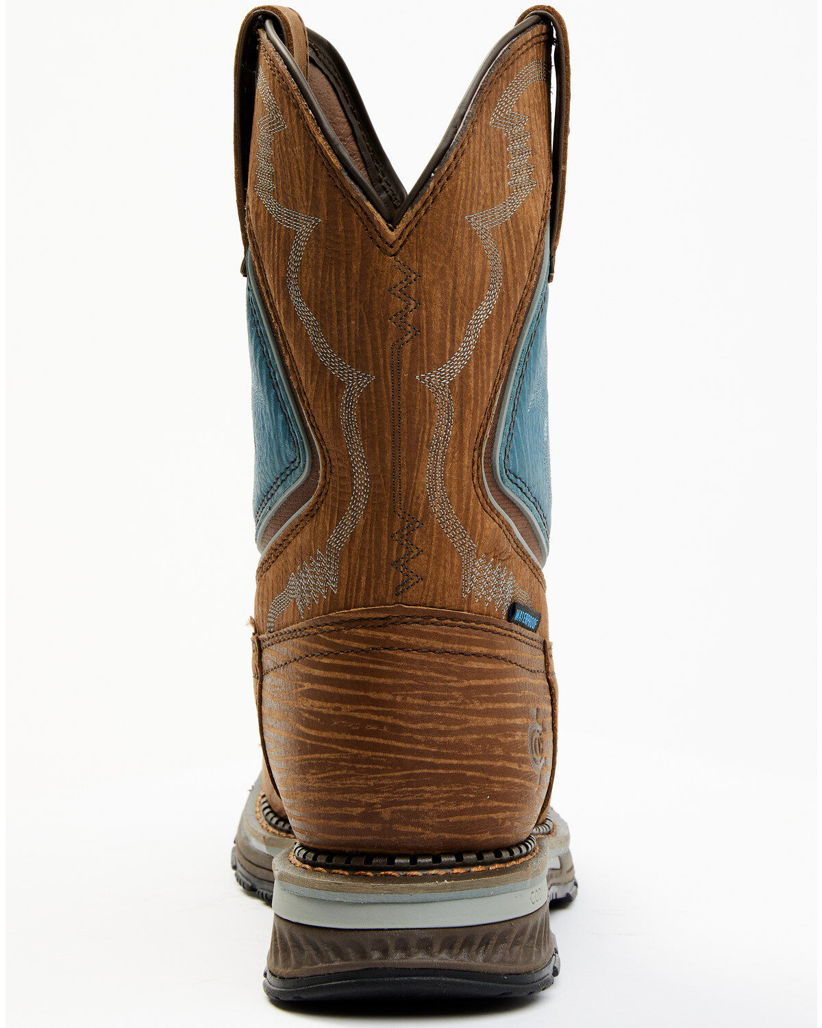 Image #5 - Cody James Men's Disruptor Waterproof Work Boots - Composite Toe, Blue, hi-res
