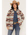 Image #1 - Wrangler Retro Women's Lined Jacquard Shacket, Tan, hi-res