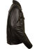 Image #2 - Milwaukee Leather Men's Side Set Belt Utility Pocket Motorcycle Jacket - 4X, Black, hi-res