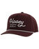 Image #1 - Hooey Men's OG Logo Trucker Cap, Maroon, hi-res