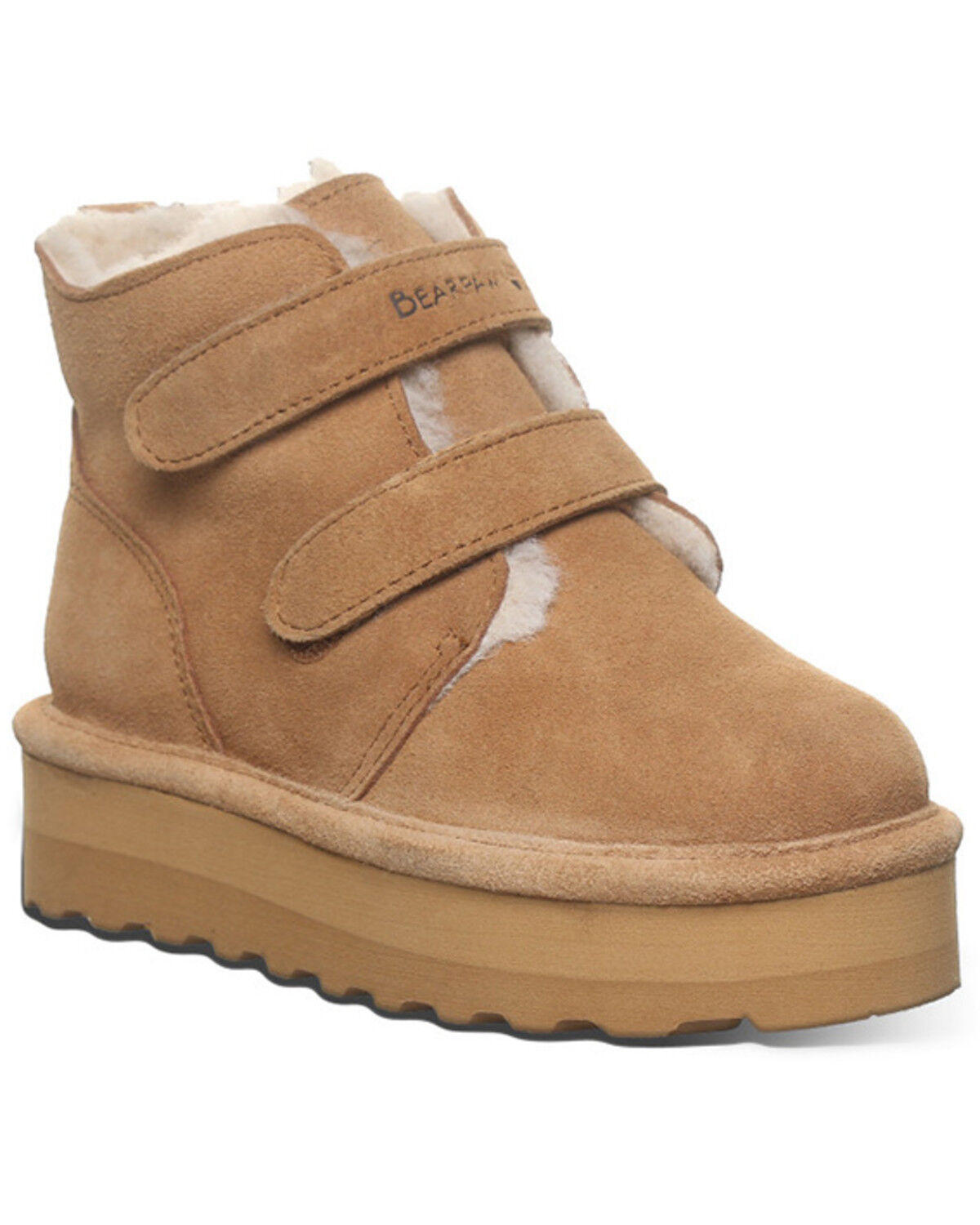 Image #1 - Bearpaw Toddler Girls' Retro Larisa Casual Boots, Chestnut, hi-res