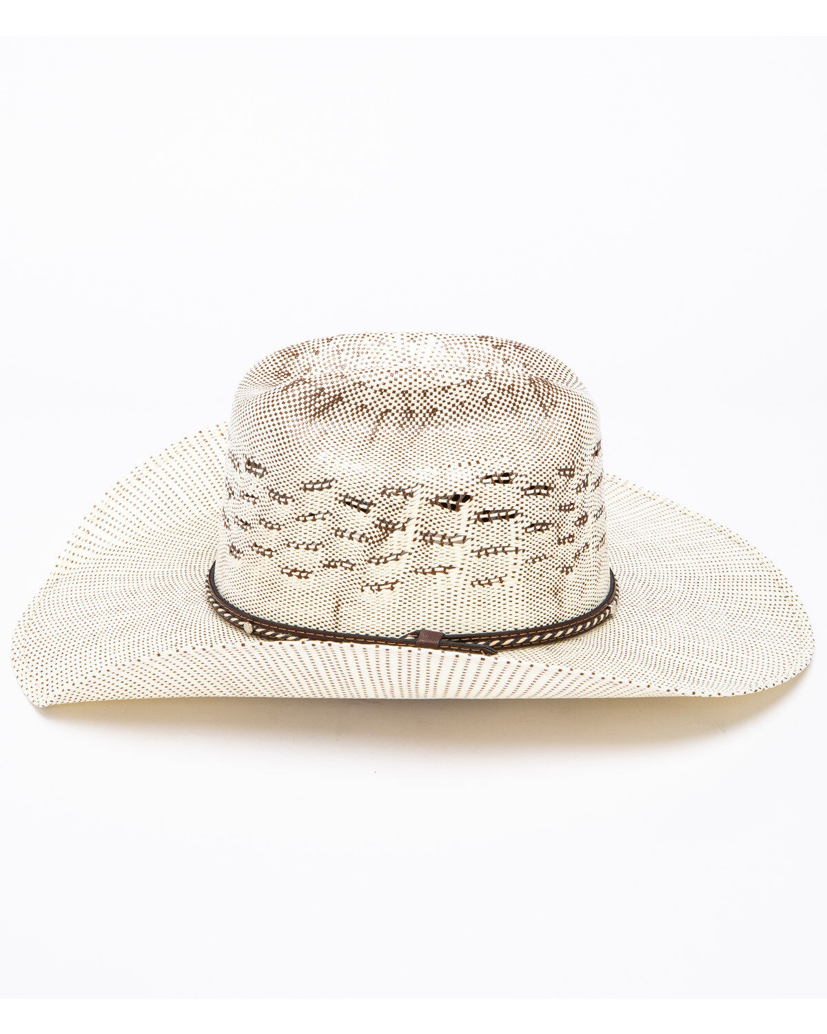 Image #2 - Cody James Twist Cord 15X Bangora Straw Cowboy Hat, Natural, hi-res
