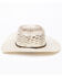 Image #2 - Cody James Twist Cord 15X Bangora Straw Cowboy Hat, Natural, hi-res
