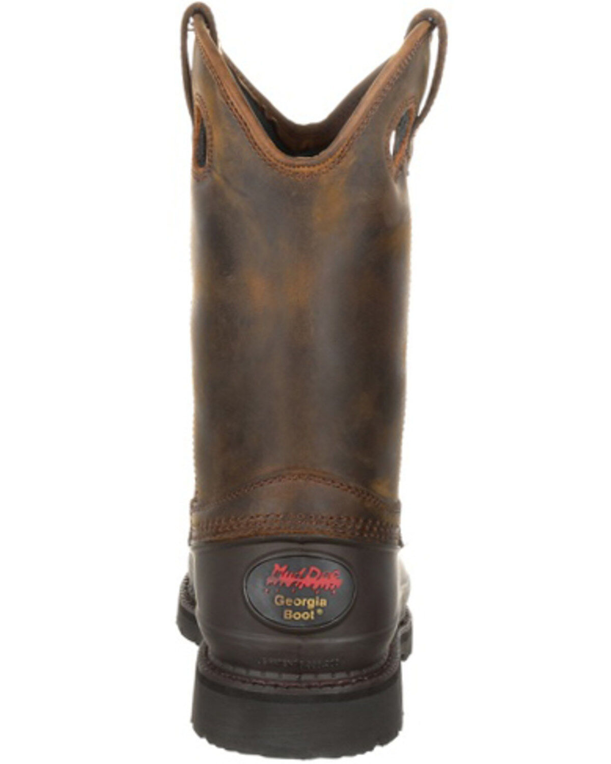 Image #5 - Georgia Men's Muddog Comfort Core Work Boots, Tan, hi-res