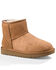 UGG Women's Classic Mini II Lined Short Suede Boots - Round Toe, Chestnut, hi-res