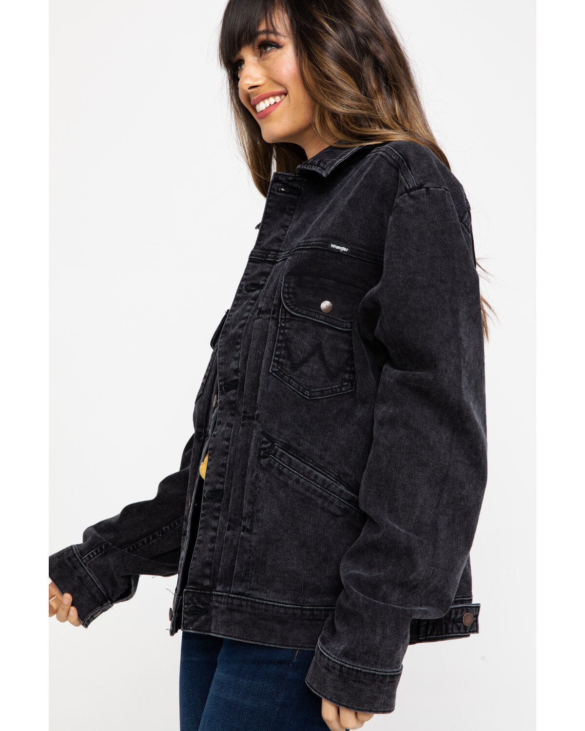 wrangler black jacket