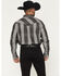 Image #4 - Cody James Black 1978™ Men's Ace Plaid Print Long Sleeve Button-Down Western Shirt, Charcoal, hi-res