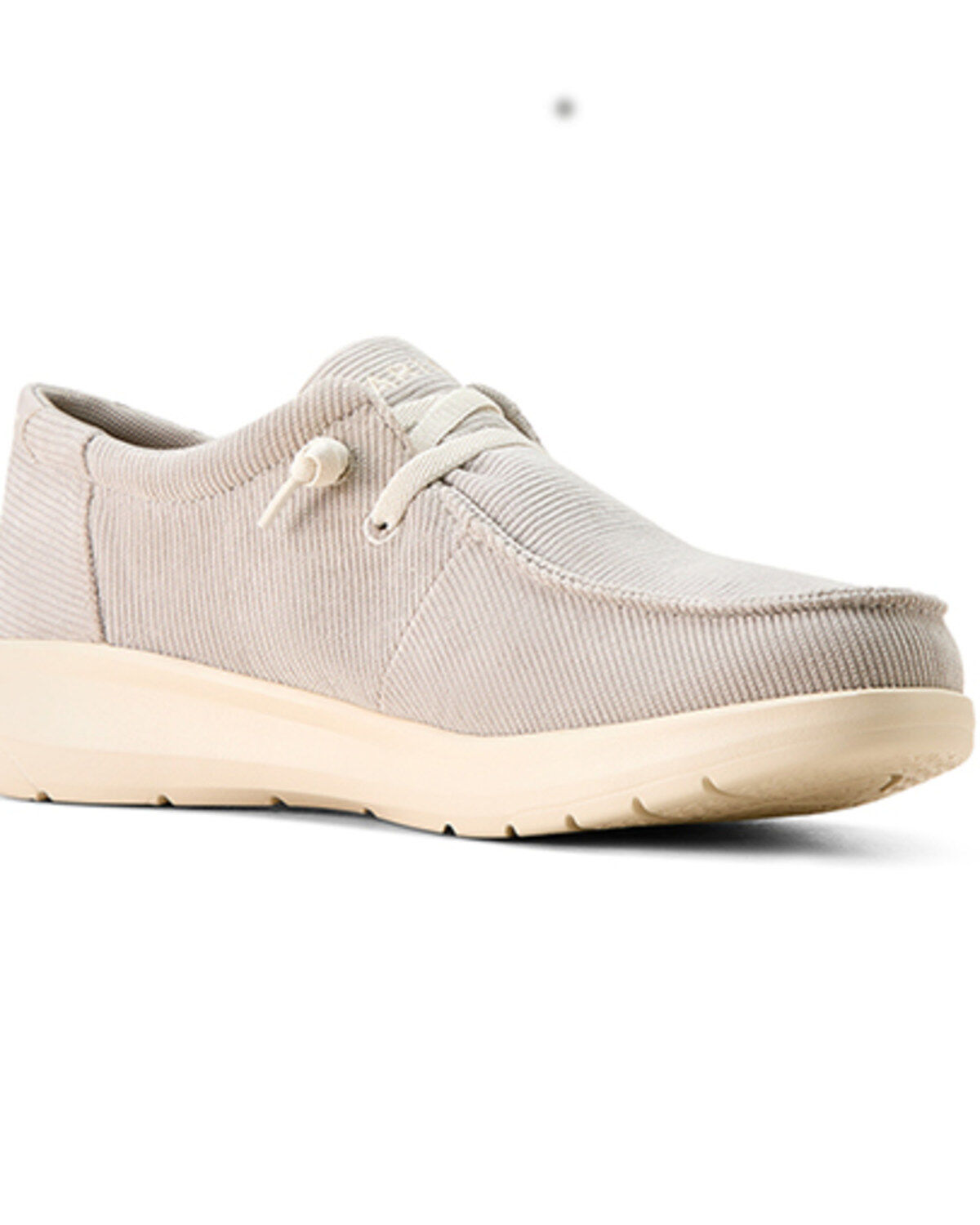 Image #1 - Ariat Men's Corduroy Casual Hilo Shoes - Moc Toe, Grey, hi-res
