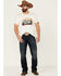 Image #2 - Dale Brisby Men's Rodeo Graphic Off-White Short Sleeve T-Shirt, Cream, hi-res