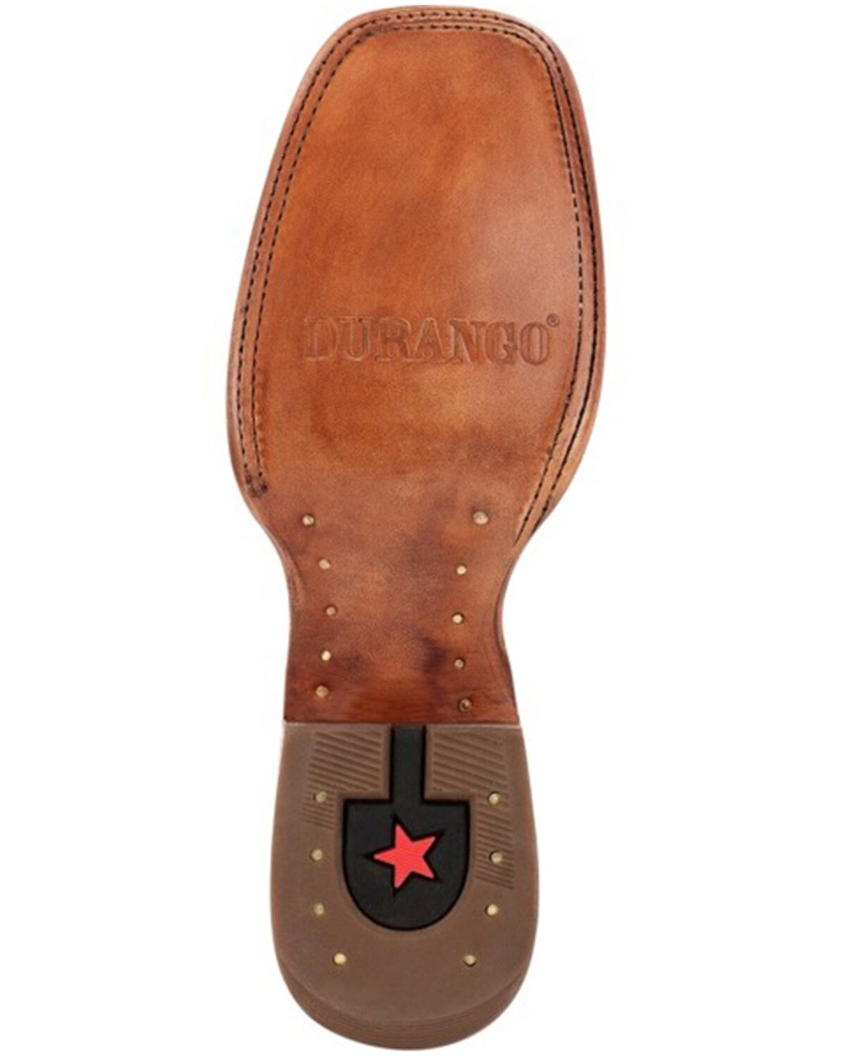 Image #7 - Durango Women's Arena Pro Western Boots - Broad Square Toe, Lt Brown, hi-res