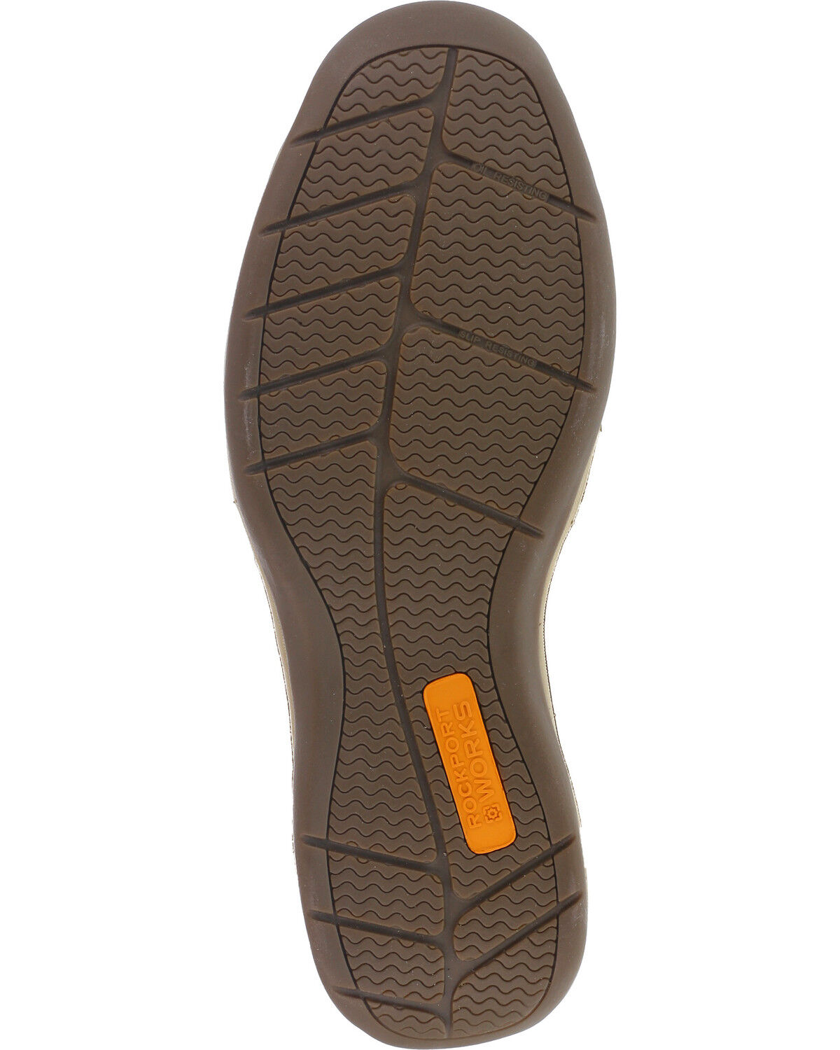 Image #5 - Reebok Men's Sailing Club Construction Shoes - Steel Toe, Brown, hi-res