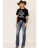 Ruby's Rubbish Women's Guitars & Cadillacs Graphic Short Sleeve Tee , Black, hi-res