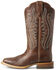 Image #2 - Ariat Women's Montage Crackle Western Boots - Wide Square Toe, , hi-res