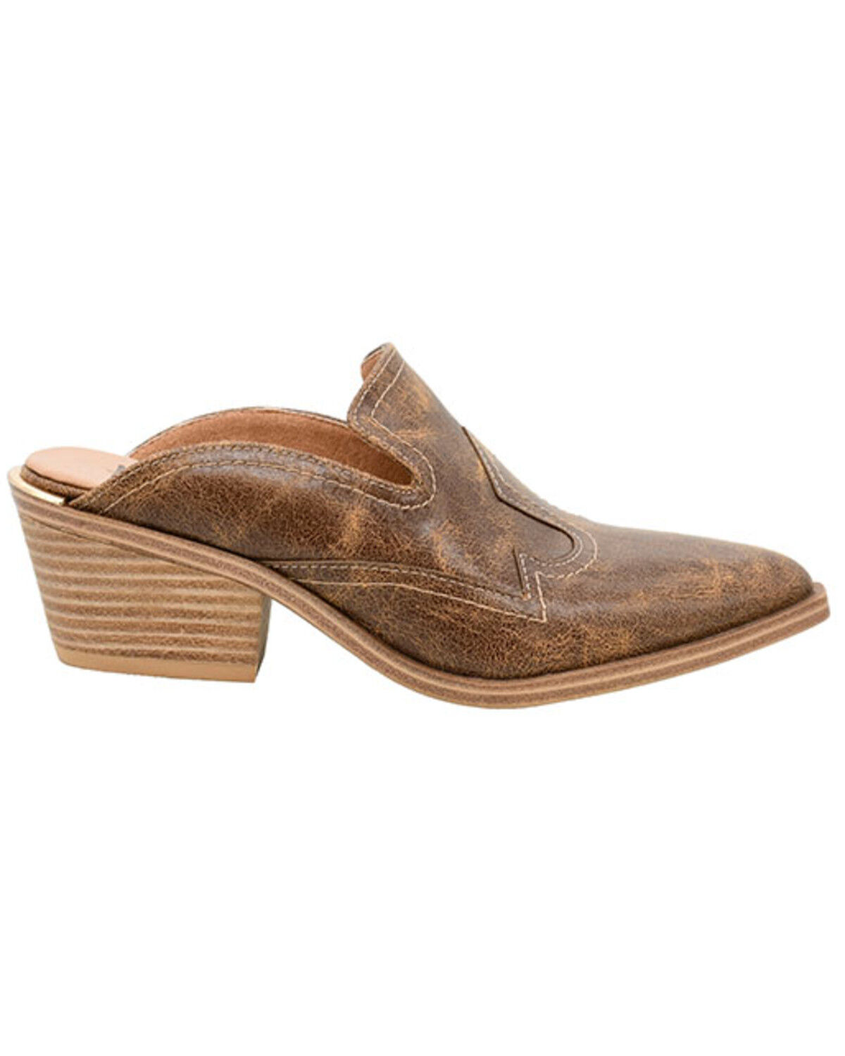 Image #2 - Corkys Women's Saloon Mules, Tan, hi-res