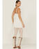 Shyanne Women's Lace Midi Dress, Ivory, hi-res