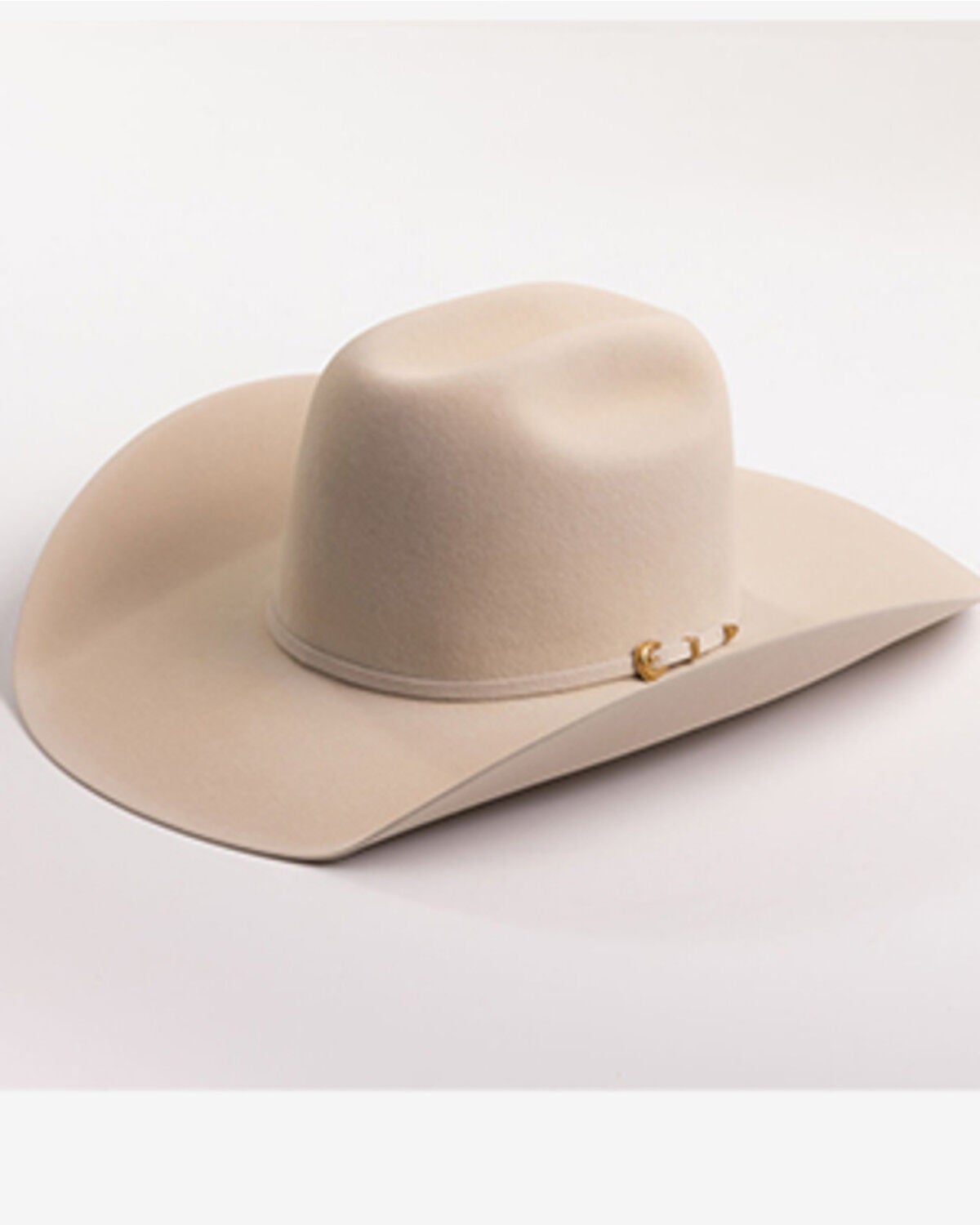 Larry Mahan Cody 10X Felt Cowboy Hat, Silver Belly, hi-res