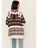 Image #4 - Cleo + Wolf Women's Carmen Southwestern Print Hooded Cardigan, Oatmeal, hi-res