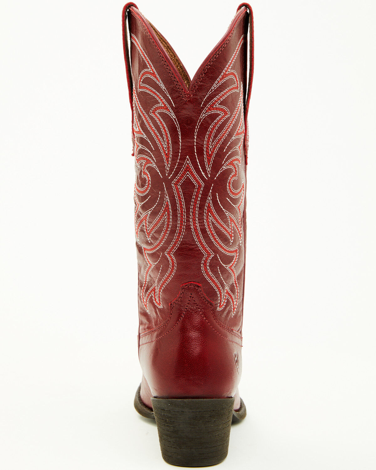 Image #5 - Ariat Women's Heritage StretchFit Western Boots - Round Toe, Wine, hi-res