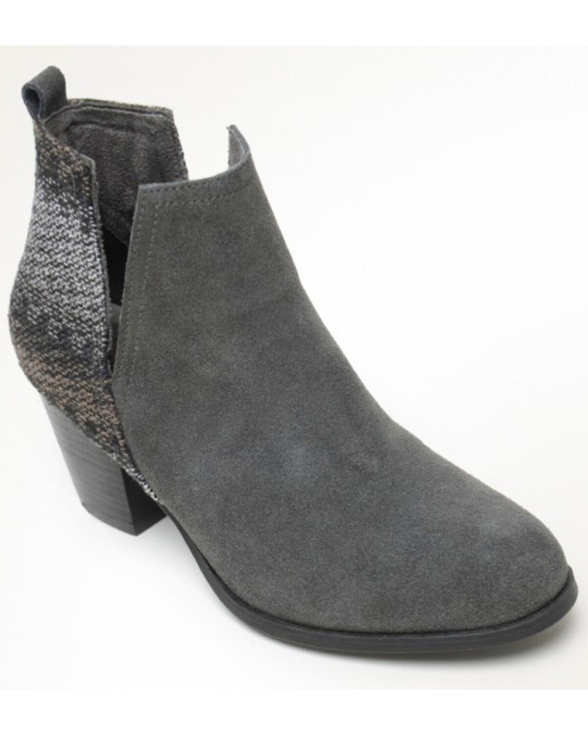 Image #1 - Minnetonka Women's Mari Suede Booties - Round Toe, , hi-res