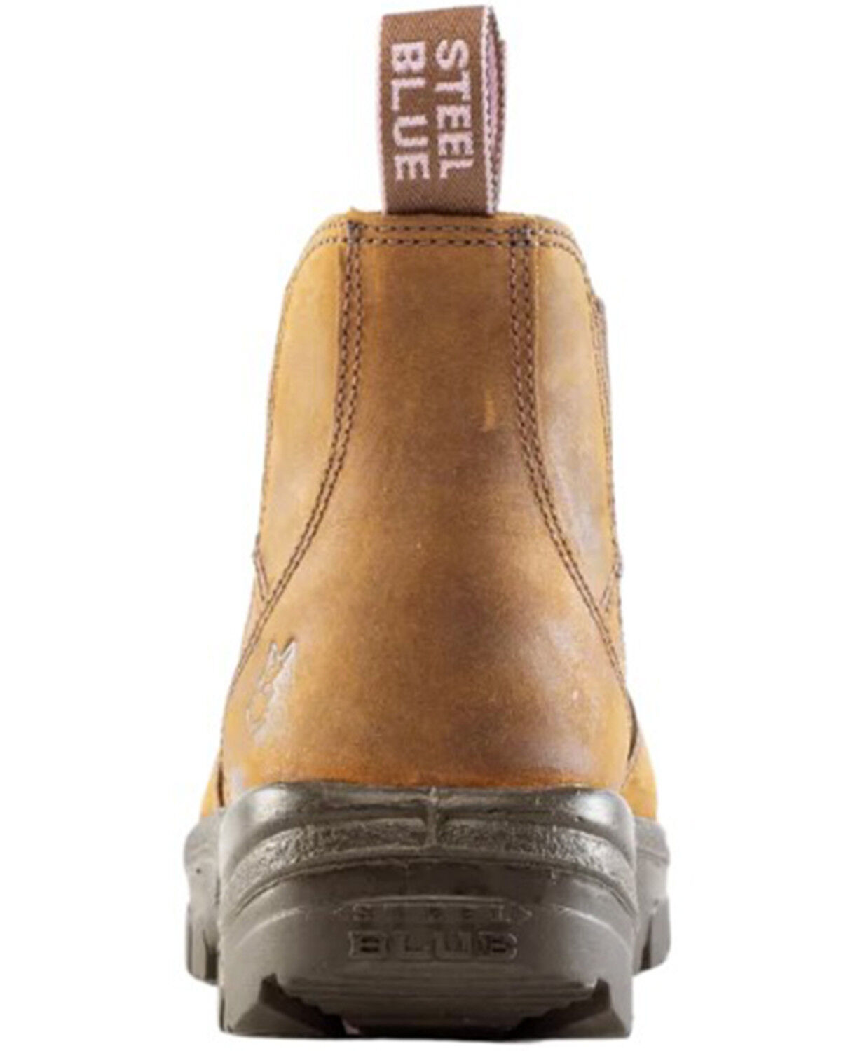 Image #5 - Steel Blue Women's Hobart Work Boots - Steel Toe, Brown, hi-res