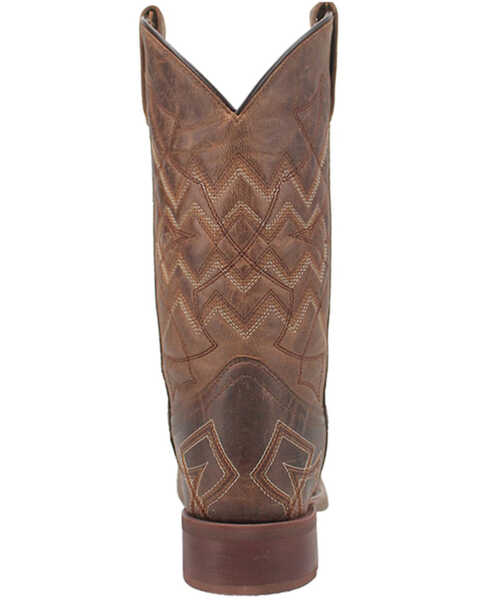 Image #5 - Laredo Men's Chauncy Western Boots - Broad Square Toe, Taupe, hi-res