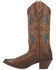 Laredo Women's Flutterby Western Boots - Snip Toe, Brown, hi-res