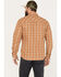 Image #4 - Resistol Men's Welby Plaid Button Down Western Shirt, Lt Brown, hi-res