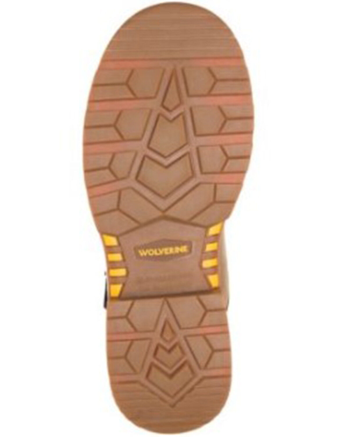 Image #3 - Wolverine Men's 6" Hellcat Ultraspring Beeswax Carbon Work Boot - Composite Toe, Brown, hi-res