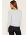 Image #4 - White Crow Women's Pointelle Cardigan, Light Blue, hi-res