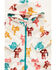 Image #2 - Wrangler Toddler Girls' Saddle Fleece Zip-Up Jacket, White, hi-res