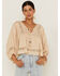 Band of the Free Women's Faun Lace Top, Beige/khaki, hi-res