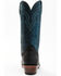 Lucchese Men's Two-Tone Roughout Western Boots - Square Toe, Black, hi-res