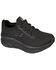 Image #1 - Skechers Women's D'Lux Walker - Round Toe, Black, hi-res