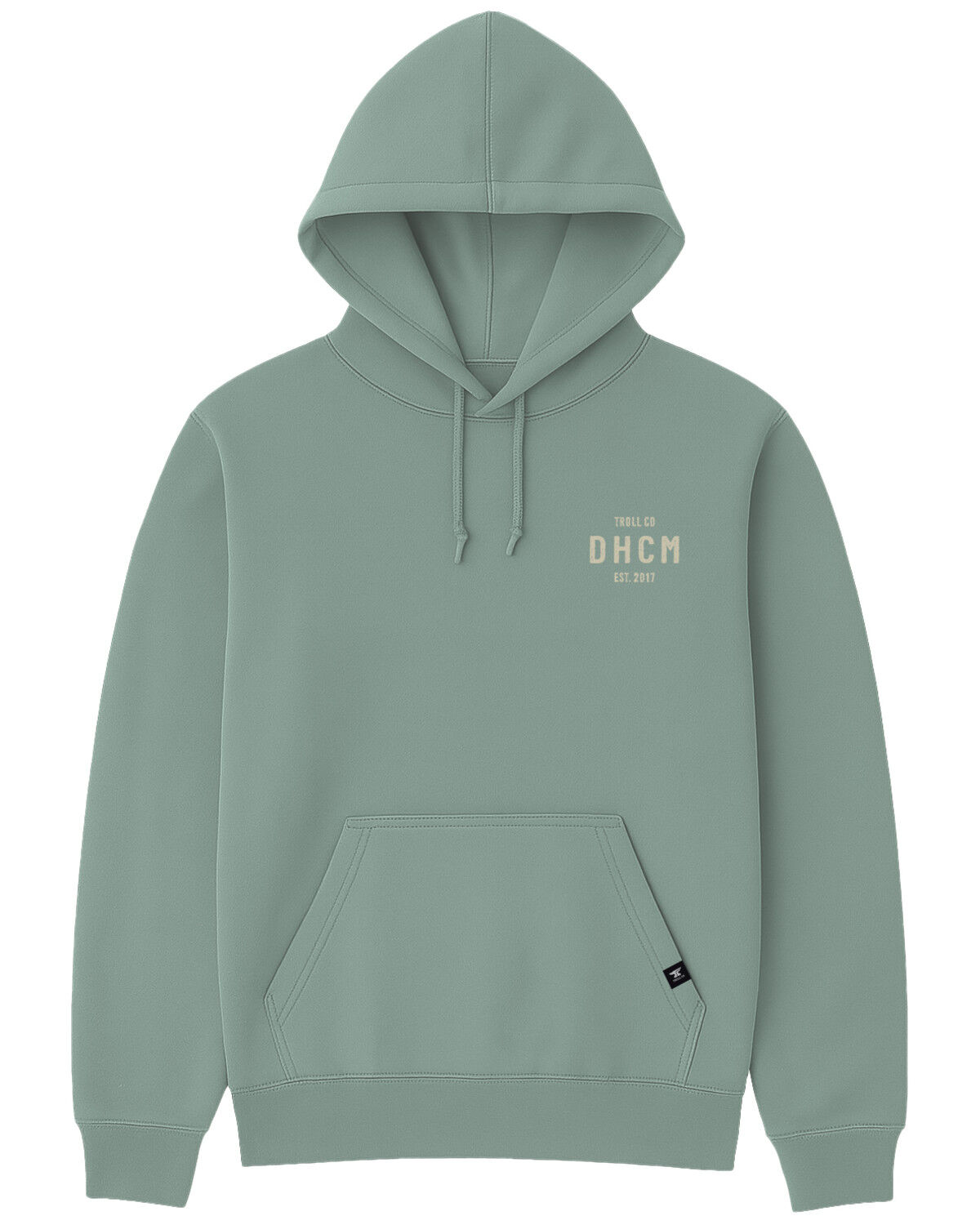 Image #2 - Troll Co Women's Juno Graphic Hoodie, Sage, hi-res